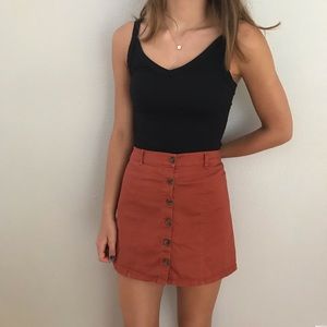 Button Up Skirt